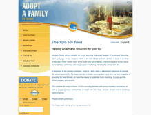 Tablet Screenshot of charityforisrael.com